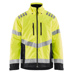 Chaqueta de Invierno para Trabajo en Clima Frío, Manga Larga, con Franjas Reflectantes de Color Personalizado, Cuello Alto de Seguridad, Servicio OEM - Product Image 1