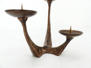 Trépied à trois points, support triangulaire, support décoratif pour bougie - Product Image 3
