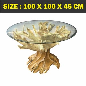 TEAK ROOT <b>TABLE</b> CIRCLE - Product Image 3