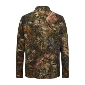 Chaqueta Softshell de Camuflaje Personalizada para Hombre – Camisa de Caza con Cierre y Manga Larga, Resistente al Viento, Ropa Casual de Alta Calidad - Product Image 2