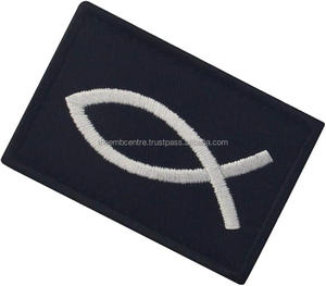 Parche de etiqueta de goma de Pvc personalizado de alta calidad al por mayor, parche de silicona transpirable para ropa, insignias de Pvc suave, tela de sarga - Product Image 1