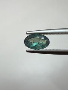Piedra Preciosa Suelta de Alejandrita, Corte Ovalado, Verde Azulado, Facetada, Certificada por IGI, 0.55 Ct, 4.30x6.90 mm, Piedra Natural, Gema Coleccionable Rara - Product Image 1