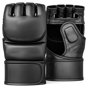 Muestra gratuita de guantes de boxeo profesionales, diseño personalizado, guantes de boxeo de cuero, guantes de entrenamiento de MMA, guantes de grappling y sparring, servicio OEM. - Product Image 1