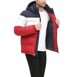 Chaquetas Acolchadas de Poliéster Impermeables para Hombre, Estilo Urbano, Diseño Personalizado, Servicio OEM - Product Image 4
