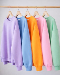 Sudadera de Cuello Redondo de Algodón Grueso Unisex de Alta Calidad ODM – Sudadera Personalizada con Logotipo para Hombre - Product Image 1