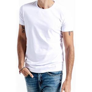 Camisetas al por mayor para hombre, camisetas de algodón, cuello redondo, básicas, transpirables, informales, al por mayor. - Product Image 5