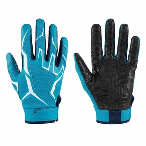 Gants de football américain haute performance en cuir avec écran tactile pour hommes, femmes et jeunes joueurs – Respirants et légers pour l'entraînement - Product Image 6