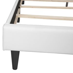 Letto in Legno Bianco Elegante e Accogliente per Ogni Camera da Letto - Product Image 2