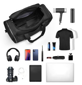 Sac de sport en nylon imperméable Outfitize avec compartiment à chaussures, sac de sport léger pour hommes et femmes, voyages sportifs - Product Image 4