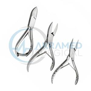 Juego de Cortaúñas Profesional para Podología, 3 Piezas, Acero Inoxidable Resistente, para Uñas Encarnadas y Gruesas, con Certificación CE - Product Image 5