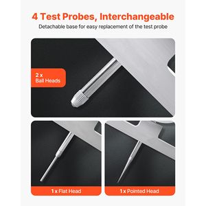 Misuratore di Profondità Digitale Elettronico da 0,22 Pollici con Risoluzione di 0,0005" e Convertitore di Unità di Precisione per Misurazioni - Product Image 4