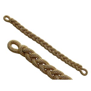 Cordón de Macramé Trenzado de Alta Tenacidad Personalizado para Gorras - Accesorio de Vestimenta Ceremonial Recubierto de Alta Calidad (Clásico/Modernizado) - Product Image 4