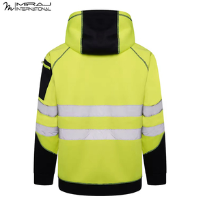 Workwear Construction Protective Gear For Wholesale Rate Waterproof <b>High</b> <b>Visibility</b> Neon Yellow Reflective Safety <b>Jackets</b> - Product Image 2