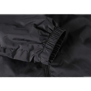 เสื้อแจ็คเก็ตกันลมสำหรับผู้ชายแบบมีฮู้ด น้ำหนักเบา กันน้ำ ระบายอากาศได้ดี สีพื้น ผ้าฝ้าย 100% สำหรับวิ่ง เดินป่า และเล่นกีฬากลางแจ้ง - Product Image 3