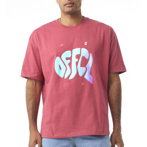 Camisetas Personalizadas de Manga Corta para Hombre, 100% Algodón de Alta Calidad con Impresión 3D en Relieve, Tu Marca - Product Image 1