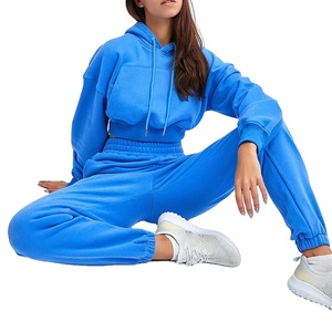 Los más vendidos, chándal para mujer, conjunto de pantalones de chándal y sudadera con capucha, ropa de entrenamiento y jogging, conjunto de 2 piezas, fabricantes de ropa - Product Image 2