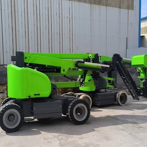 Plataforma Elevadora Articulada Eléctrica Autopropulsada Original con Mesa Telescópica para Trabajo Aéreo (Cesta Elevadora) en Venta - Product Image 2