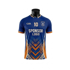 เสื้อกีฬา Gaa ระดับมืออาชีพ รับผลิตแบบ OEM ODM ด้วยเทคนิคการพิมพ์แบบ Sublimation เต็มตัว แห้งเร็ว สำหรับทีมกีฬา ขายส่งจากโรงงาน - Product Image 1