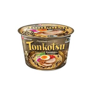NONGSHIM BIG BOWL TONKOTSU KUROMAYU NOUILLES 6 PACK - Product Image 1
