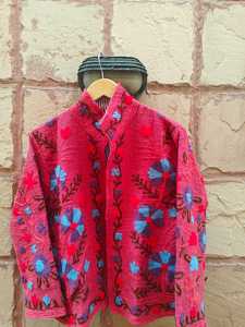 เสื้อคลุมสไตล์โบฮีเมียนขายดีสำหรับผู้หญิง ใส่ในฤดูหนาว ทำจากผ้าฝ้ายแบบควิลท์ ทอด้วยวิธีการทอผ้า สำหรับผู้หญิง - Product Image 3