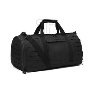 Bolsa Deportiva de Gimnasio y Viaje, Moderna, con Logotipo Personalizado, Negra, Colores Personalizados, Nailon, Capacidad de 30-40L, Venta al Por Mayor - Product Image 1