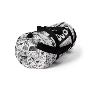 Unisex Polyester Duffel <b>Bag</b> 20-<b>30L</b> Cartoon Print Zipper Closure Gym Sports Casual Travel <b>Bag</b> Adjustable Strap Soft Handle - Product Image 5