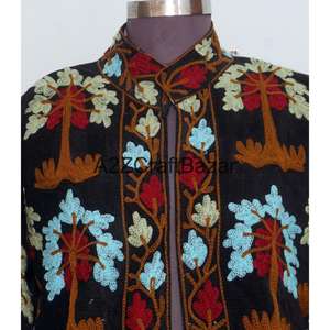 Chaqueta Cotrise Vintage Hecha a Mano con Relieve, Ecológica, Transpirable, de Secado Rápido, Forrada de Algodón, para Primavera/Otoño/Invierno/Verano - Product Image 3