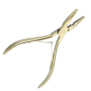 Durable Hair <b>Extension</b> Plier For Hair <b>Extension</b> Application Micro Ring And <b>Bead</b> Tool Multi Functional Hair <b>Extension</b> Plier - Product Image 1