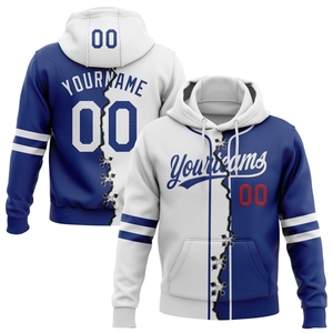 Sudadera con Capucha de Béisbol Negra con Bandera de EE. UU. Vintage Cosida a Medida de OMMIZ INDUSTRY al por Mayor - Product Image 2