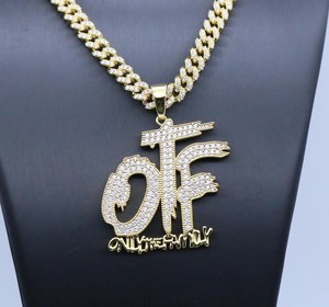 Colgante de Lujo Personalizado con Nombre y Letras, Estilo Hip Hop, Chapado en Oro sobre Plata 925, Colgante Bling para Raperos - Product Image 5