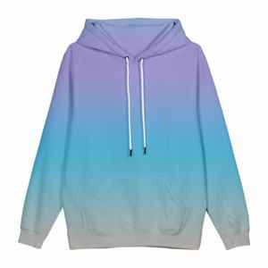 Sweat-shirt à capuche classique pour homme, tie-dye, léger, à manches longues, avec capuche réglable et poche kangourou - Product Image 6