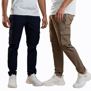 Pantalon cargo baggy streetwear pour homme, style hip-hop, multi-poches, techwear, coupe ample et oversize - Product Image 1