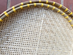 OEM & ODM Available Handmade Round Bamboo Sifting and Drying <b>Trays</b> for Grains Seeds & Agricultural Products Set-of-2 in Vietnam - Product Image 6