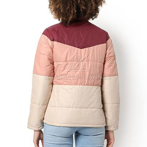 แจ็คเก็ตพัฟเฟอร์แบบมีซิปเต็มตัว คอตั้ง ผ้าถัก ระบายอากาศได้ดี สำหรับผู้หญิง ทรงเข้ารูป แบรนด์ส่วนตัว รุ่นใหม่ล่าสุดสำหรับฤดูหนาว - Product Image 3