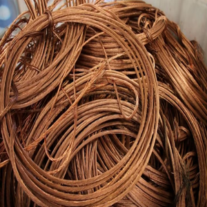 Fil de Cuivre de Qualité Export, Déchets de Cuivre 99,998% Cu, Épaisseur 0,12-1,2 mm, Haute Pureté, Matériau Recyclable en Vrac pour Applications Électriques - Product Image 1