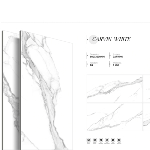 Azulejos de porcelana con aspecto de mármol tallado, tamaño 800x1600, 1200x1800, 750x1500 mm, azulejos de lujo para casas, apartamentos y proyectos comerciales. - Product Image 1