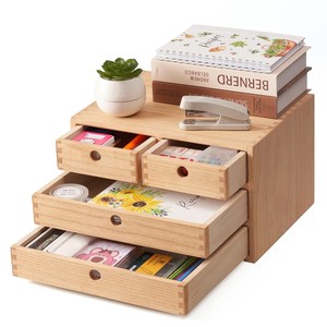 Handcrafted Acacia Wood Desktop <b>File</b> <b>Organizer</b> - Wholesale B2B Supply - Product Image 6