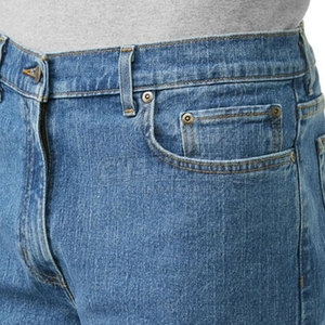 Shorts en jean pour homme, style streetwear tendance, coupe classique, respirants, pour les vacances d'été. - Product Image 5