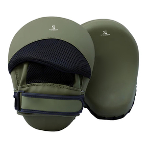 Mitaines de boxe en cuir premium, coussinets d'entraînement incurvés pour le MMA, les arts martiaux et la pratique des frappes 2026 - Product Image 4