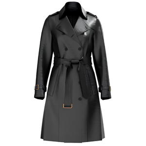 Gabardina de Cuero Genuino Impermeable, Ropa de Invierno Personalizada, Fabricante Mayorista de Marca Privada - Product Image 1