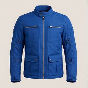 Chaqueta de Motociclista de Cuero Genuino para Hombre de la Mejor Calidad, Nueva Colección de Invierno, Chaquetas de Motocicleta con Protecciones Desmontables Personalizadas - Product Image 1