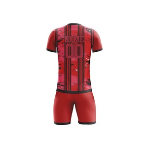 <b>Soccer</b> Club Uniform Custom Logo Name Football Training Kit Quick Dry Fabric OEM ODM Wholesale Manufacturer Factory Supplier - Product Image 2