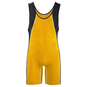 Vêtements de sport respirants et durables sur mesure pour hommes, maillots de lutte en spandex/polyester, légers, séchage rapide, impression sérigraphique - Product Image 1