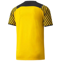 Camiseta de Fútbol Unisex Amarilla con Cuello Alto, Manga Corta, Secado Rápido, Poliéster que Absorbe la Humedad, Nombre del Equipo Personalizado