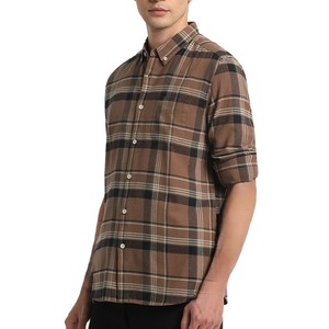 Top Trending <b>Men</b> Flannel <b>Shirt</b> Custom Made Casual Autumn Eco-Friendly Anti-Wrinkle Breathable Comfortable Durable Cotton <b>Wool</b> - Product Image 4
