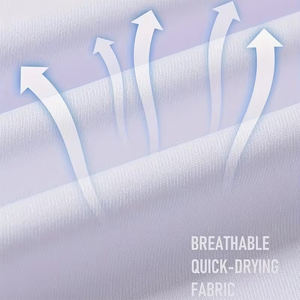 เสื้อยืดคอกว้างแขนยาวทรงปกติสำหรับผู้ชาย คุณภาพดีที่สุด ผลิตจากโพลีเอสเตอร์ ระบายอากาศได้ดี เป็นมิตรต่อสิ่งแวดล้อม น้ำหนัก 220 กรัม รับผลิตแบบ OEM - Product Image 6