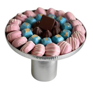 Bol à chocolat élégant pour la décoration de la maison, bol de service décoratif en métal pour biscuits et pâtisseries, prix abordable - Product Image 5