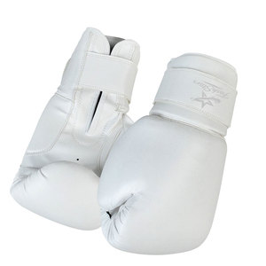 Guantes de Boxeo de Cuero Hechos en Fábrica a Precio de Venta en Línea, Servicio OEM, Ligeros, Ecológicos, Cómodos, Impermeables y Transpirables - Product Image 2