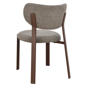 Silla de Comedor Moderna y Duradera de Lujo, Tapizada en Tela con Patas de Metal, para Muebles de Hogar, Comedor, Oficina en Casa, Hotel, Villa - Product Image 2