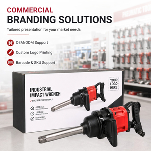 Llave de Impacto Neumática de 1/2'' con Triple Martillo, hasta 2,848 Nm, Ligera, Potente, Súper Vibración, para Trabajos Pesados, 7.4 kg, OEM - Product Image 2